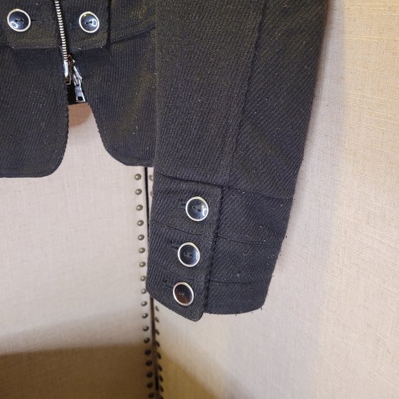⚡️Sale - Arden B Black Button Design Jacket - Picture 7 of 8